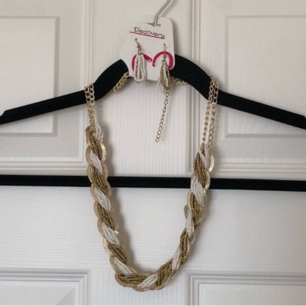 Beaded Twist Necklace